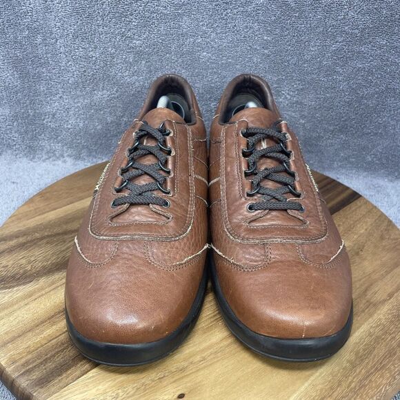 Mephisto Match  Walking Shoes Air Jet RunOff Brown Leather Mens Size 11.5 main image 5
